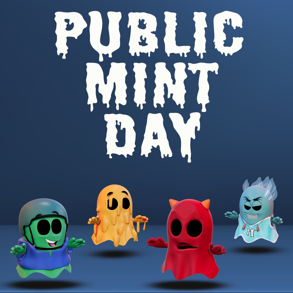 FounderGhost's tweet photo. The Goofy Ghost public sale goes live in 1 hour!!

BE THERE!

https://t.co/Uv7RYjNf4F

#nfts #nft #nftart #nftcommunity #nftcollector #nftartist #cryptoart #digitalart #art #crypto #ethereum #blockchain #opensea #nftcollectors #bitcoin #cryptocurrency #nftdrop #cryptoartist https://t.co/A1gTM6vtol