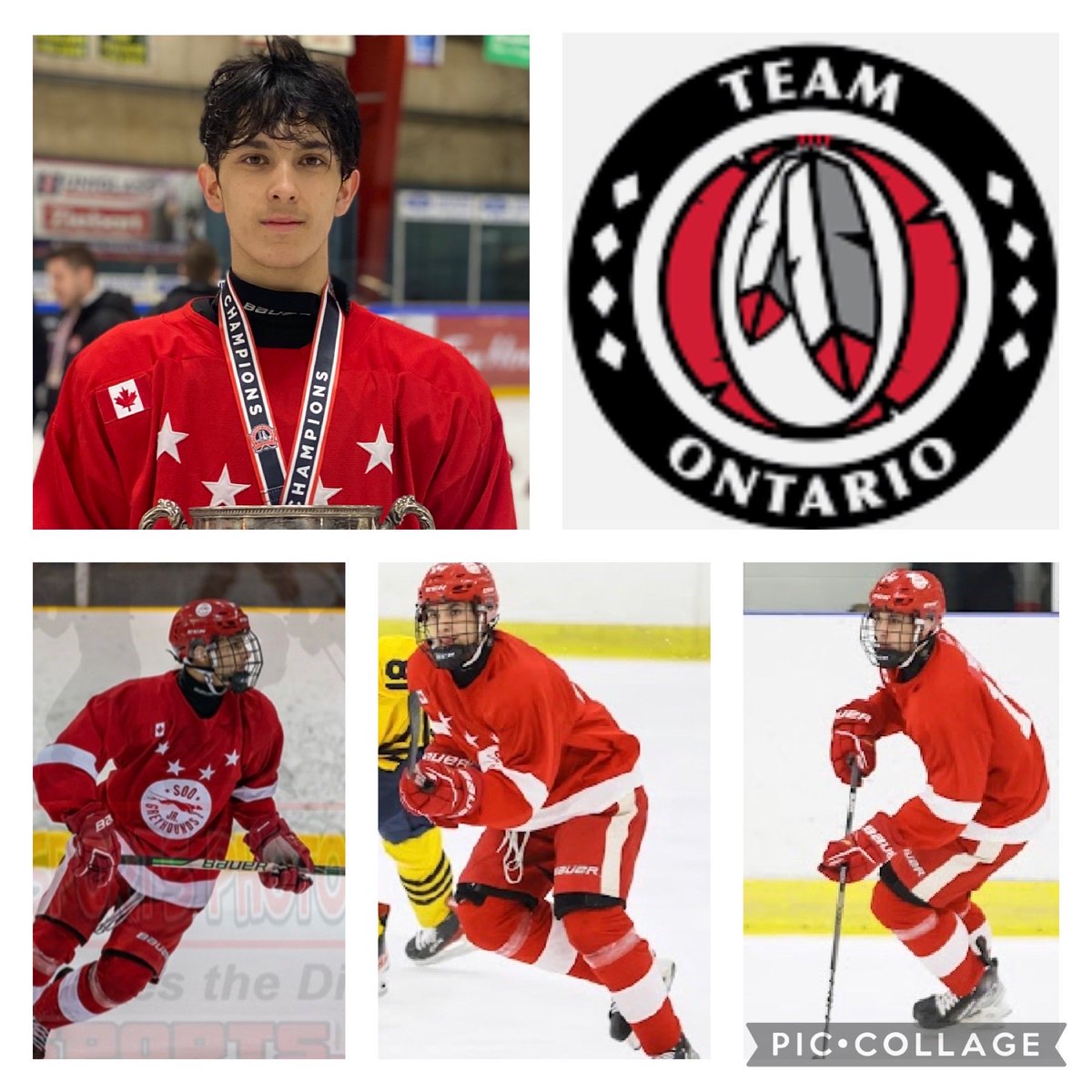 GaryRoach75's tweet photo. So excited to get the news that Evan has been selected to play for Team Ontario for the upcoming 2022 National Aboriginal Hockey Championships (NAHC) taking place in Membertou, Nova Scotia from May 7 to 14, 2022.  Wtg son we are so proud of you!!! https://t.co/bIqLbxli3O