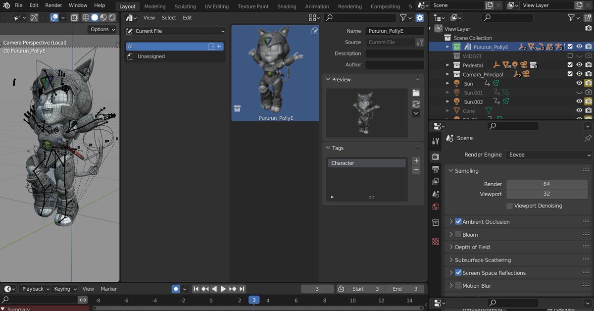 Nahuel_Belich's tweet photo. #b3d 3.2 alpha #news  #assetbrowser
Collection assets are no longer a experimental feature

Hacer assets de colecciones ya no es mas una funcion experimental

by Julian Eisel @Severin_b3d
https://t.co/FPcYgUD6jK https://t.co/YbVoS6SPax