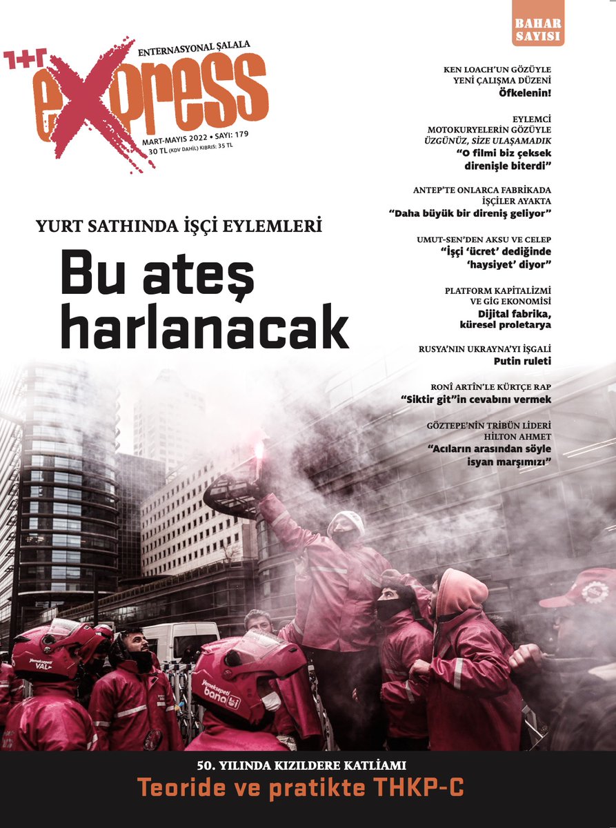 birartibirorg's tweet photo. Express bahar sayısıyla kitabevlerinde! #Express179 https://t.co/3C69VRh1Rg