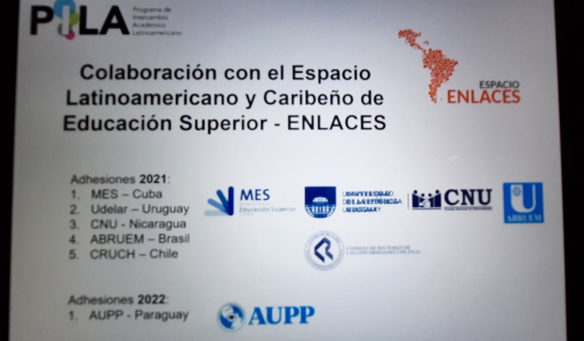 MiriamAlpizar1's tweet photo. #ProgramaPila
Intercambio académico
Latinoamericano
Virtual y presencial
@Universidad de
#Cubames participa
Nuevas convocatorias desde el espacio #Enlaces
@universidad_uci
@UNAH_Cuba
@UdeLaHabana
@UCLVCU
#CubaCoopera
#VamosConTodo
@unesco_iesalc https://t.co/u8GPk1fy0B