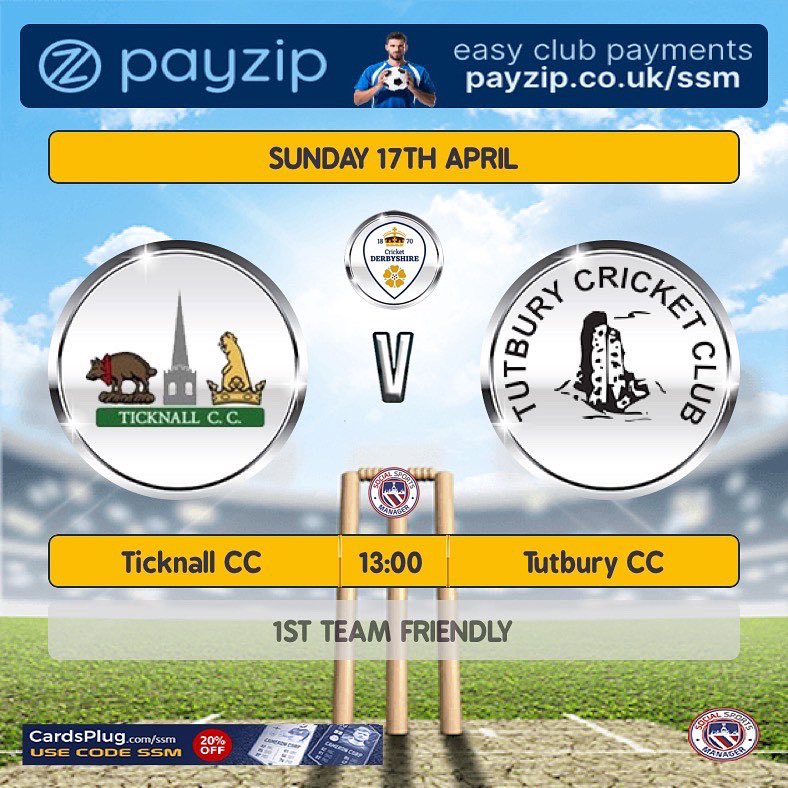 🚨PRE SEASON🚨
We have 3 upcoming Pre-Season Friendlies 
Sunday 10th <a href="/Ticknallcc/">Ticknall CC</a> (2nds)
Saturday 16th <a href="/uttoxetercc/">Uttoxeter Cricket Club</a> (mix)
Sunday 17th <a href="/Ticknallcc/">Ticknall CC</a> (1sts)
🏏🏏🏏
#cricket #preseason #tunit