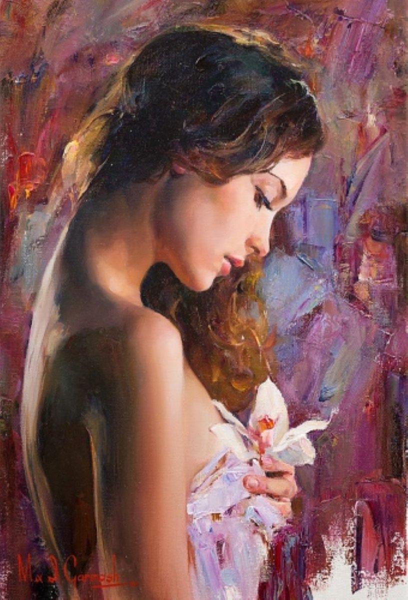 Inessa Garmash #artist #oilpainting #portrait #figurativeart