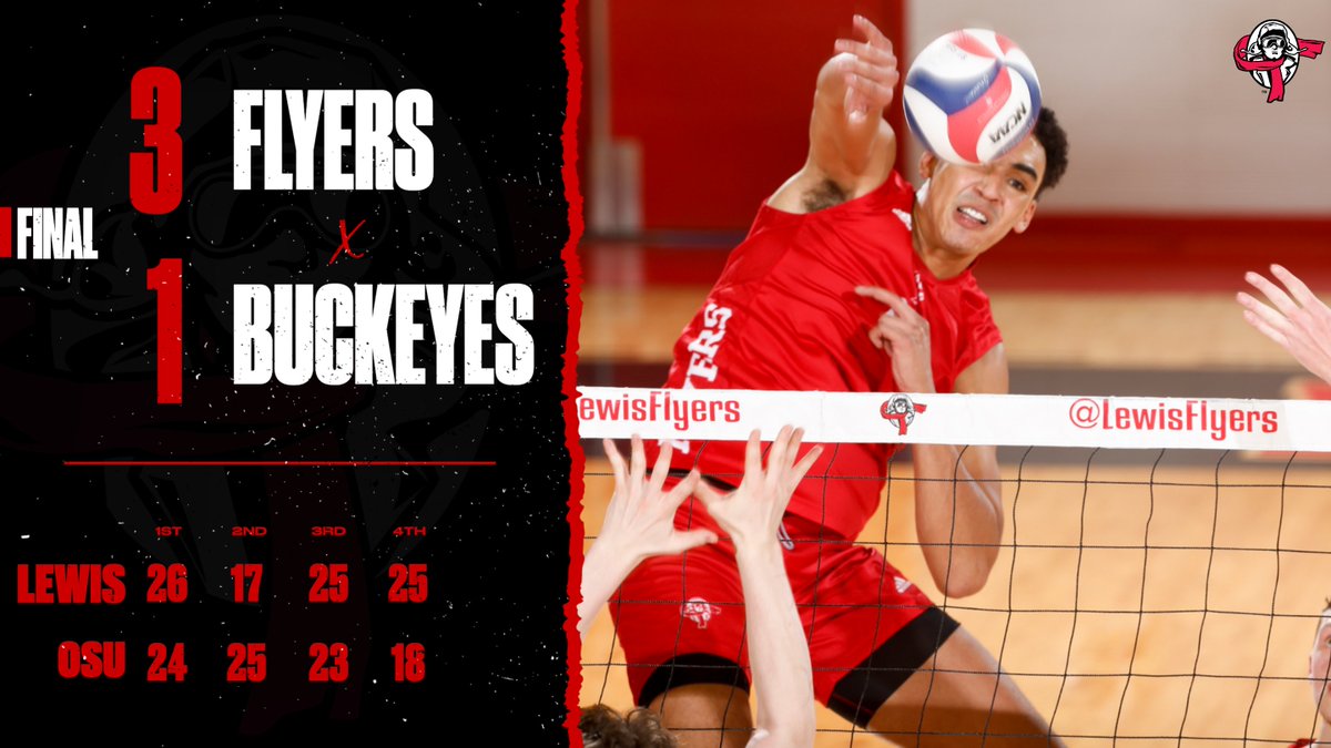 Lewis Men's Volleyball tweet media