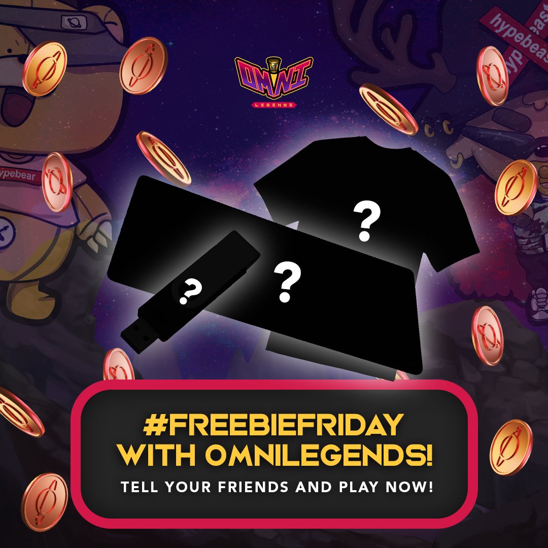 APRIL FOOLS DAY IS CANCELLED! 

'Cuz we are not fooling around WITH THIS EPIC ANNOUNCEMENT! 

#Omnilegends will have special #FreebieFRIDAY weekly COMING SOON!

JOIN, PLAY and EARN here:

📣: t.me/oneomniversePH
💬: t.me/oneomniverse

#Omnicash #P2E #NFTGames #BeyondAll