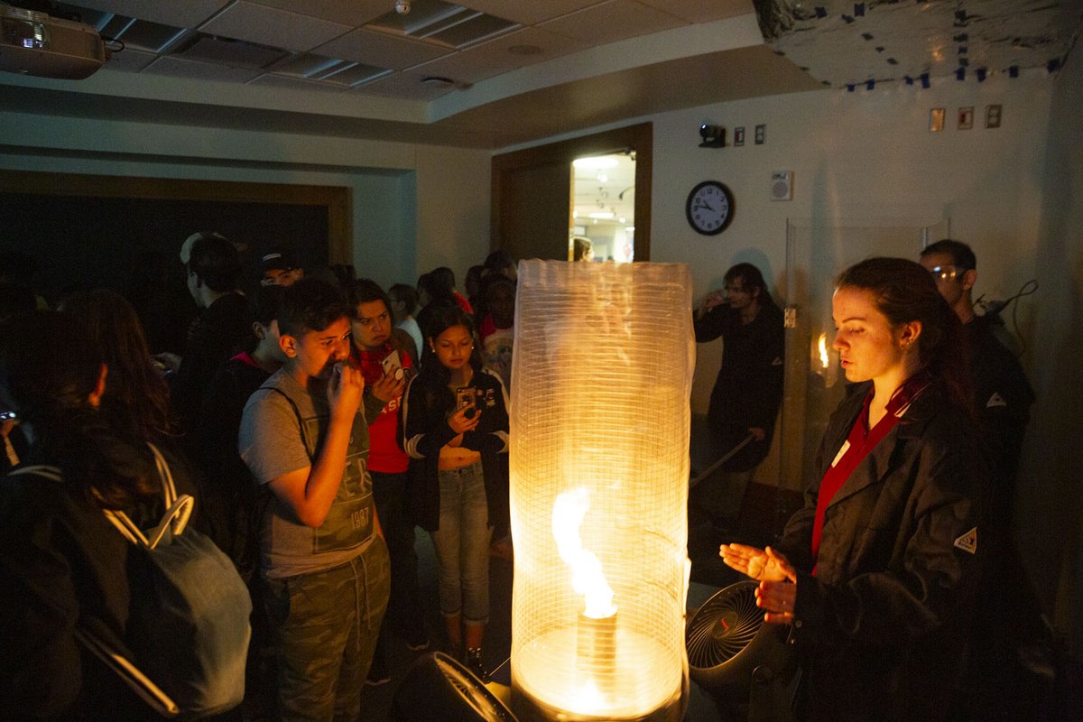 TAMU's tweet photo. Tomorrow is #PhysicsFest, Ags! βοΈ
π George P. Mitchell Physics Building
β° April 2, 9:30 a.m. - 4 p.m.
π₯οΈ Live-streamed options available
ποΈ Free admission
All are invited for science demonstrations, speakers, and more: https://t.co/G4JXw9TR2s #tamu @TAMUPhysAstr https://t.co/Q04gPKzu42