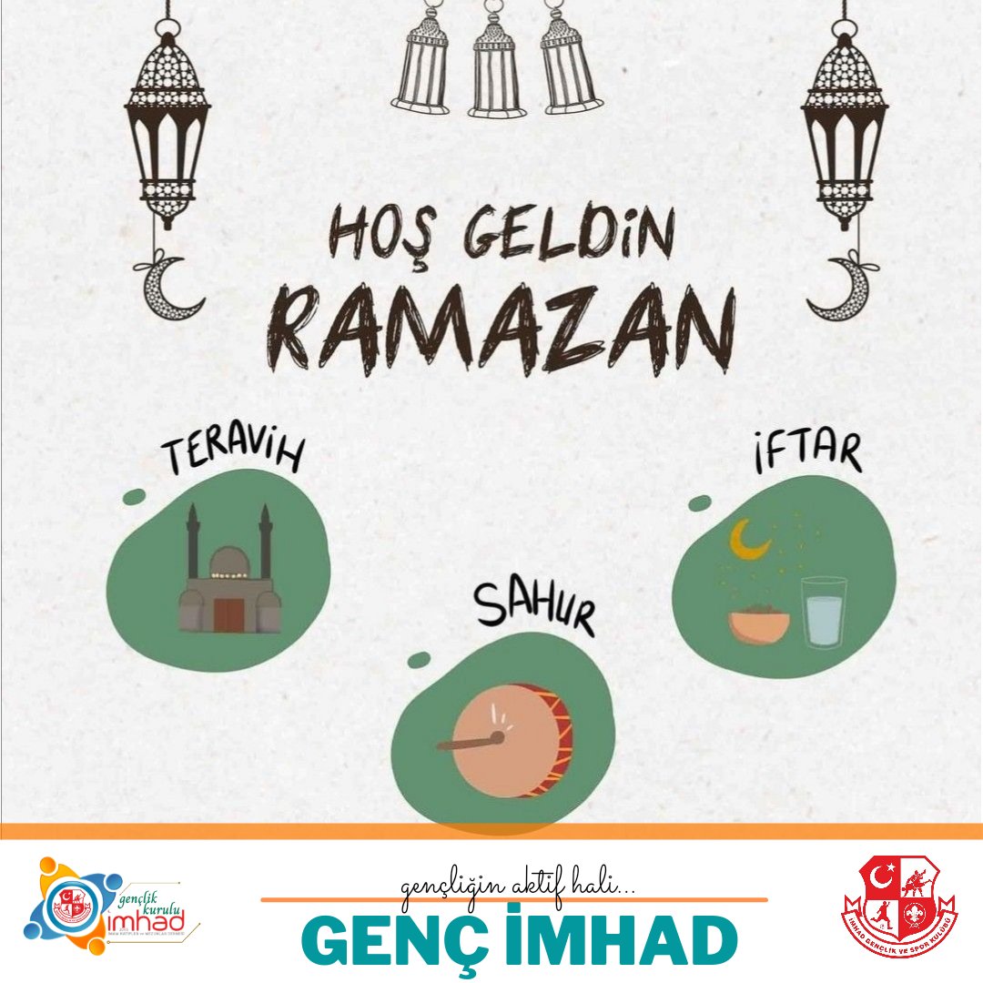 Hoş Geldin Gönüllerimizin Sevinci!

Yeni Günlük Programımız Netleşti: Sahur-İftar-Teravih 😁

#RamazanAyı #2022Ramazan #İMHAD #GENÇLİK #İMHADGSK #İyiKiİMHADVar #İyiKiİmamHatipVar #İMHADGençlikKurulu #İmamHatipMezunveMensupları