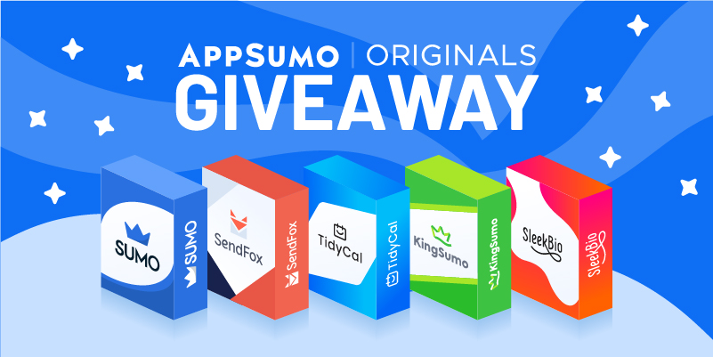 The AppSumo Originals Ultimate Business Growth Giveaway is live! 💥
BEST tools you need to grow your business! 💪

- over $5000 in prizes
- 5 winners
- every 1 person you refer gets you 3 additional Bonus Entries

bit.ly/ASOgiveaway