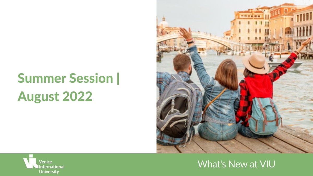 Venice International University tweet media