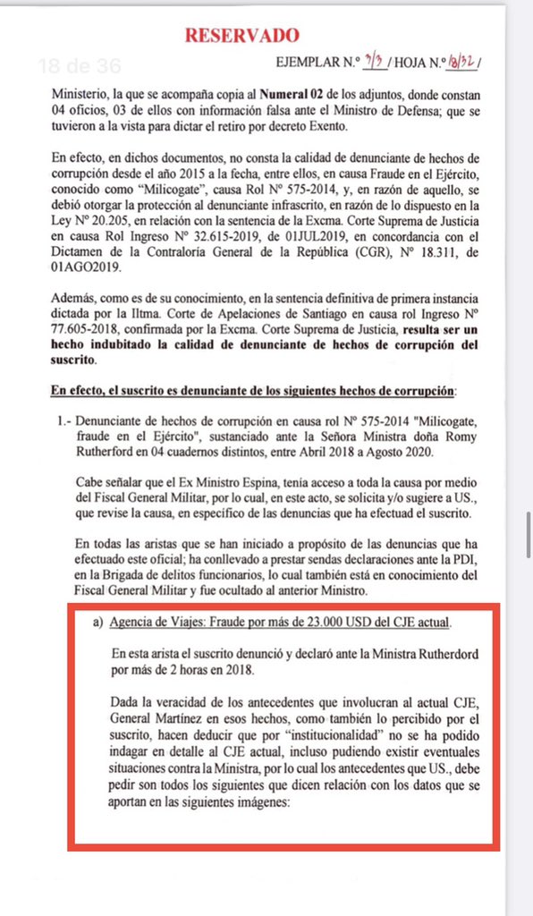 RafaelHarvey3's tweet photo. El 02 Sept 2020 siendo Ministro Defensa @desbordes le informé de los viajes irregulares del Gral Martínez.
Su decisión fue ratificar mi retiro del Ejército teniendo calidad de denunciante y decir:
“le pregunté al Grl Martínez y dice que todo es regular”.
Hoy Martínez es DETENIDO. https://t.co/RH5AFQm3GS