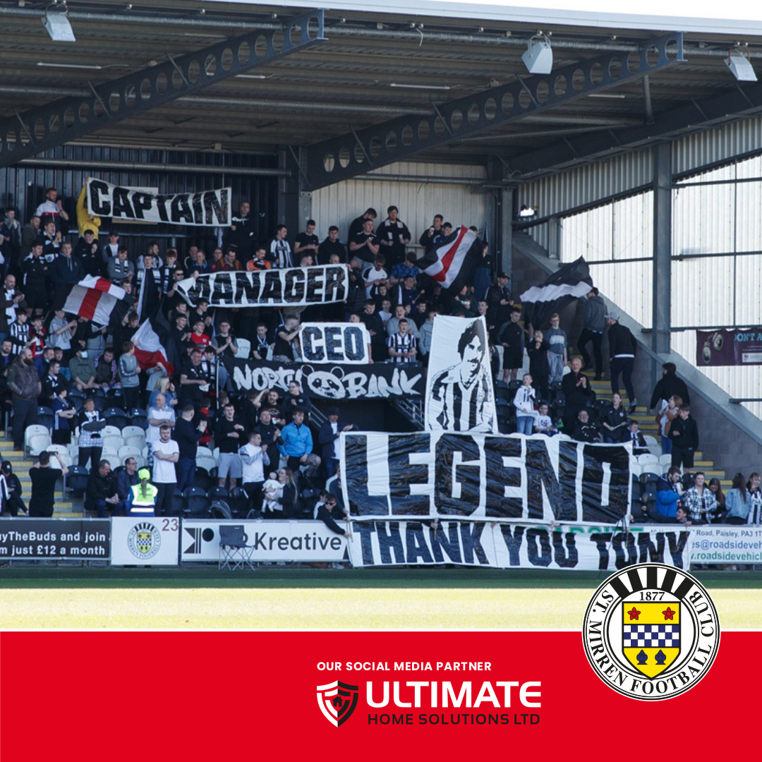 saintmirrenfc's tweet photo. Just before his retirement, Tony Fitzpatrick @BabakoochiBear spoke to @ChitChatJed about his life and career in and out of football and what's next. 

Watch here 👉 https://t.co/Q1prTu9FAn https://t.co/njCymtF1Ng