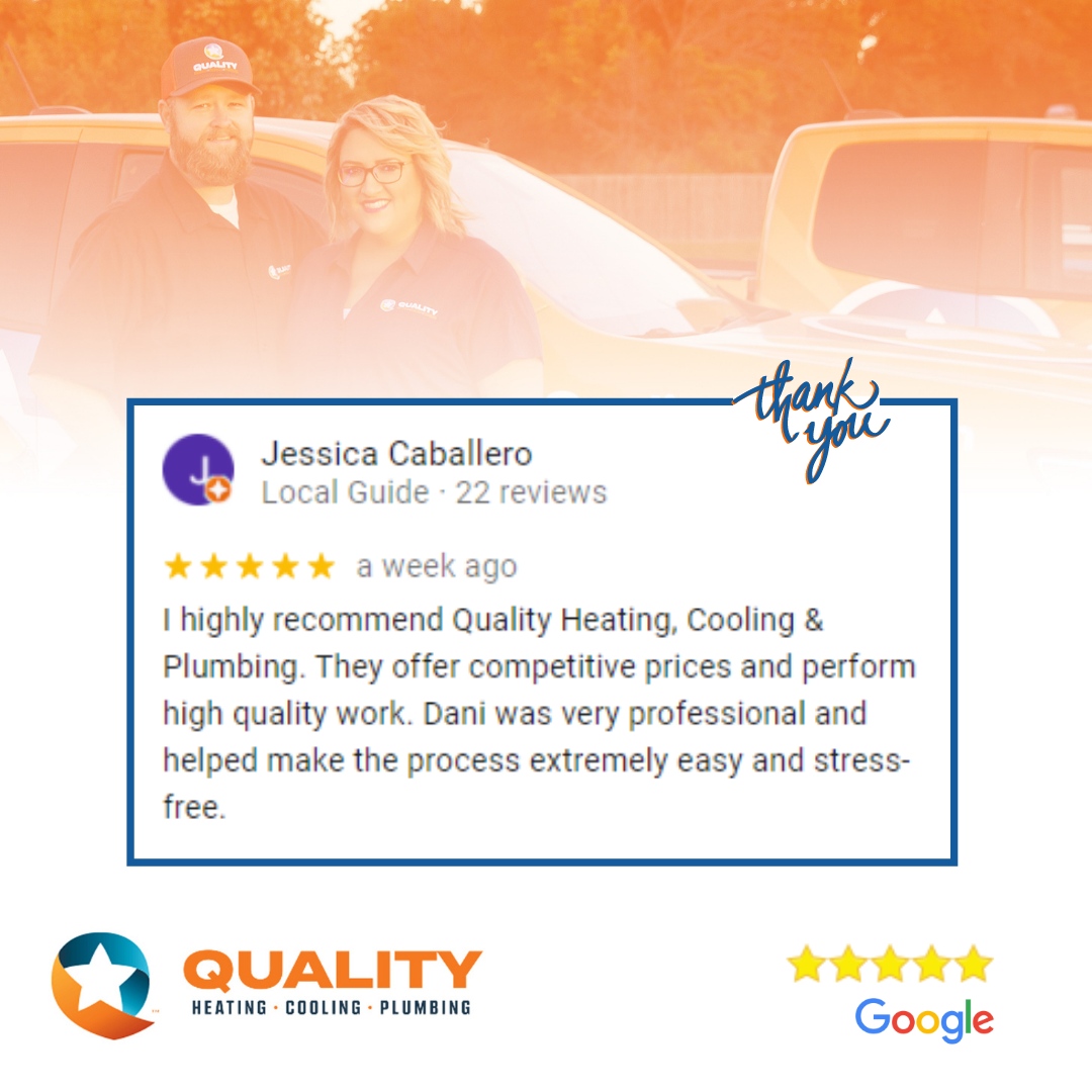 qualityhcok's tweet photo. Thank you Jessica for taking the time to leave us a review. We are so glad that you had such a wonderful experience with us and we look forward to working with you in the future!

#QualityHVAC #QHCP #Oklahoma #GlenpoolOK #hvac #hvacservice #hvacexpert #hvactech #qualityserv... https://t.co/LlIGWlzyFz