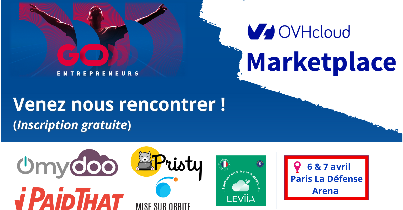 📍À l'occasion de #GoEntrepreneurs Paris, venez à la rencontre de nos partenaires <a href="/omydoo/">Omydoo</a>, <a href="/JeciCorp/">Jeci</a>, <a href="/MiseSurOrbite/">Mise Sur Orbite</a>, <a href="/IPaidThat/">IPaidThat 🚀</a> et @leviia_fr.  🚀💡 et découvrez leurs offres sur la Marketplace ! 👇
marketplace.ovhcloud.com/cms/tous-nos-v…