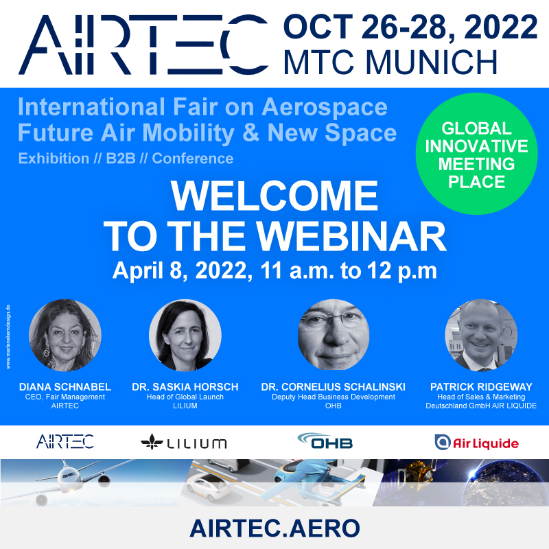 Airtec Trade Fair for Aerospace & Future Mobility tweet media