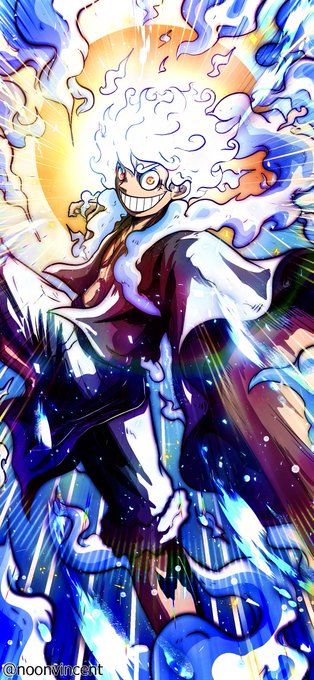Luffy - GEAR 5 - recolor ⚪️ 