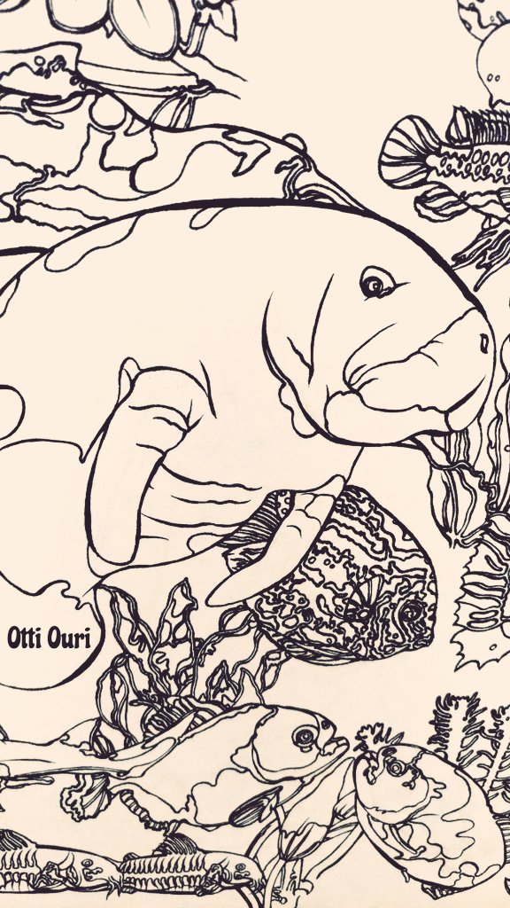 新しい絵にはマナティも棲息😃💕

Otti、目下"水草地獄"を満喫中です🌿🐟️🐠🐢

#OttiOuri #art #Artist #illustraion #popart #イラスト #絵描きさんと繫がりたい #途中経過 