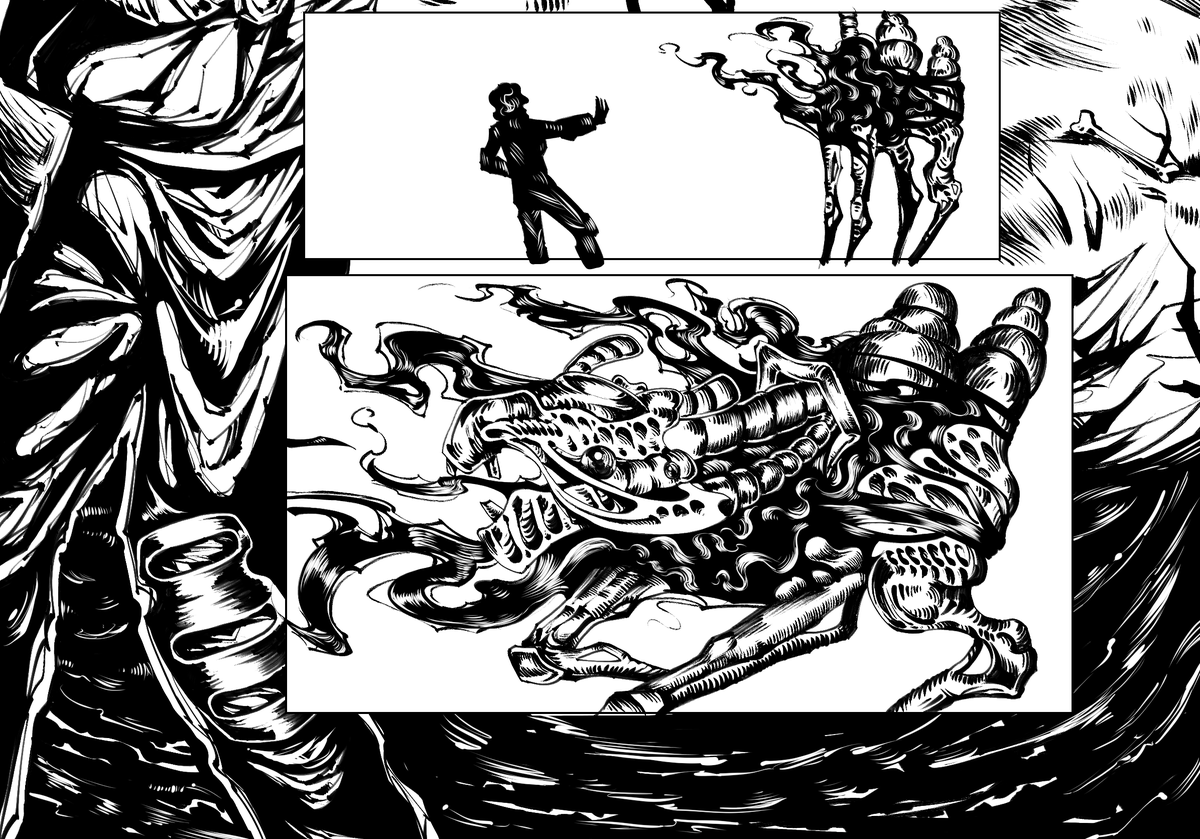 Zodiality's tweet photo. A new sci-fi comic by artist Ruso Tsig and David Platt. 💯

CHPT 2 WIP

Buy 1st Issue 👉
https://t.co/v6O4Wn4odK

Don’t forget to retweet and Like 👀

#comics #comicbooks #wondercon2022 #painting https://t.co/3KW3FahWXa
