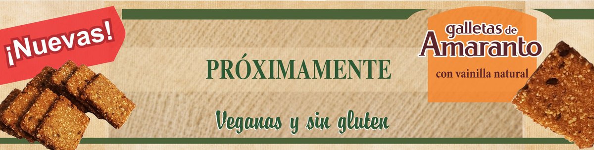 Nuevas galletas de amaranto, con vainilla natural
#alimentosQuali #amarantoQuali #cooperativa #comerciojusto #galletasveganas #singluten #amaranto #quali #galletasveganas