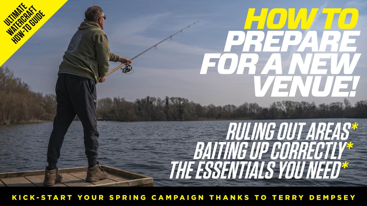 carpology's tweet photo. Terry Dempsey discusses his new venue for 2022 and the tactics he will use to gather information about the lake in order to prepare for his first session.
👉 https://t.co/rlWnk6cmcr
#CARPology #CARPologist #CarpFishing #UrbanBait #TerryDempsey https://t.co/vJ9JNo9aWk
