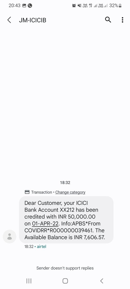 MeghaPa31675478's tweet photo. @Unethic80681236 @uddhavthackeray @OfficeofUT @PMOIndia @HMOIndia @ICICIBank_Care @ICICIBank @OfficeofUT @AUThackeray @PMOIndia @HMOIndia please refer below screen shot where you have credited amount but @ICICIBank @ICICIBank_Care have gone ahead and deducted the amount. I am already in financial crises lost my parents and they are harassing me https://t.co/3upYSgRses