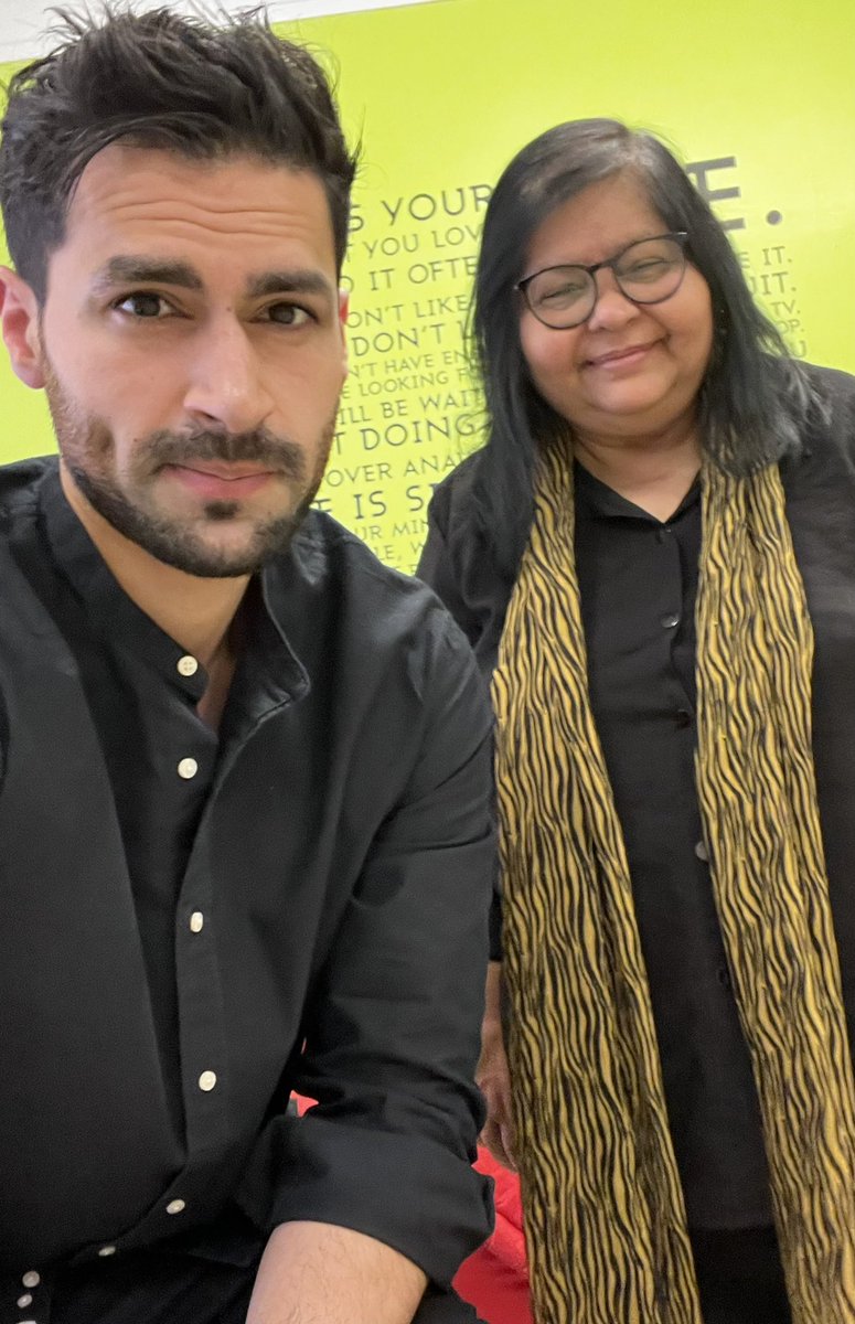 My friend from Oslo <a href="/JavadMushtaq/">Javad Mushtaq</a> dropped in earlier today. So good to catch up with him again and talk about some collaboration