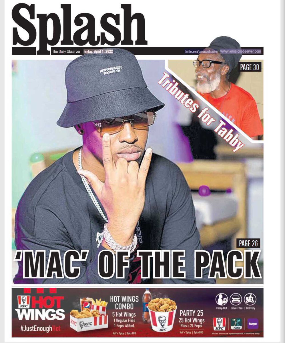 DJMAC__'s tweet photo. Front Page 🙏🏻🔥. Pree my latest interview in the observer 

https://t.co/wQoBVMQHUd https://t.co/HdLJr0sKnz