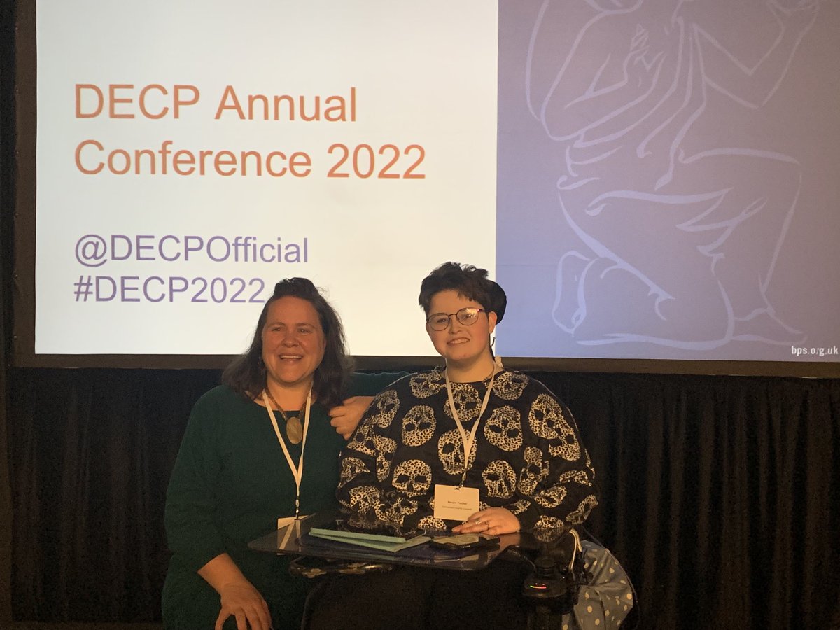 VivianEdPsych's tweet photo. The amazing Nicole and Lauren from the unstoppables bought are conference to a spectacular conclusion! Thank you! #TwitterEPs #DECP2022 #DECPOfficial https://t.co/t6rJnsoCBu