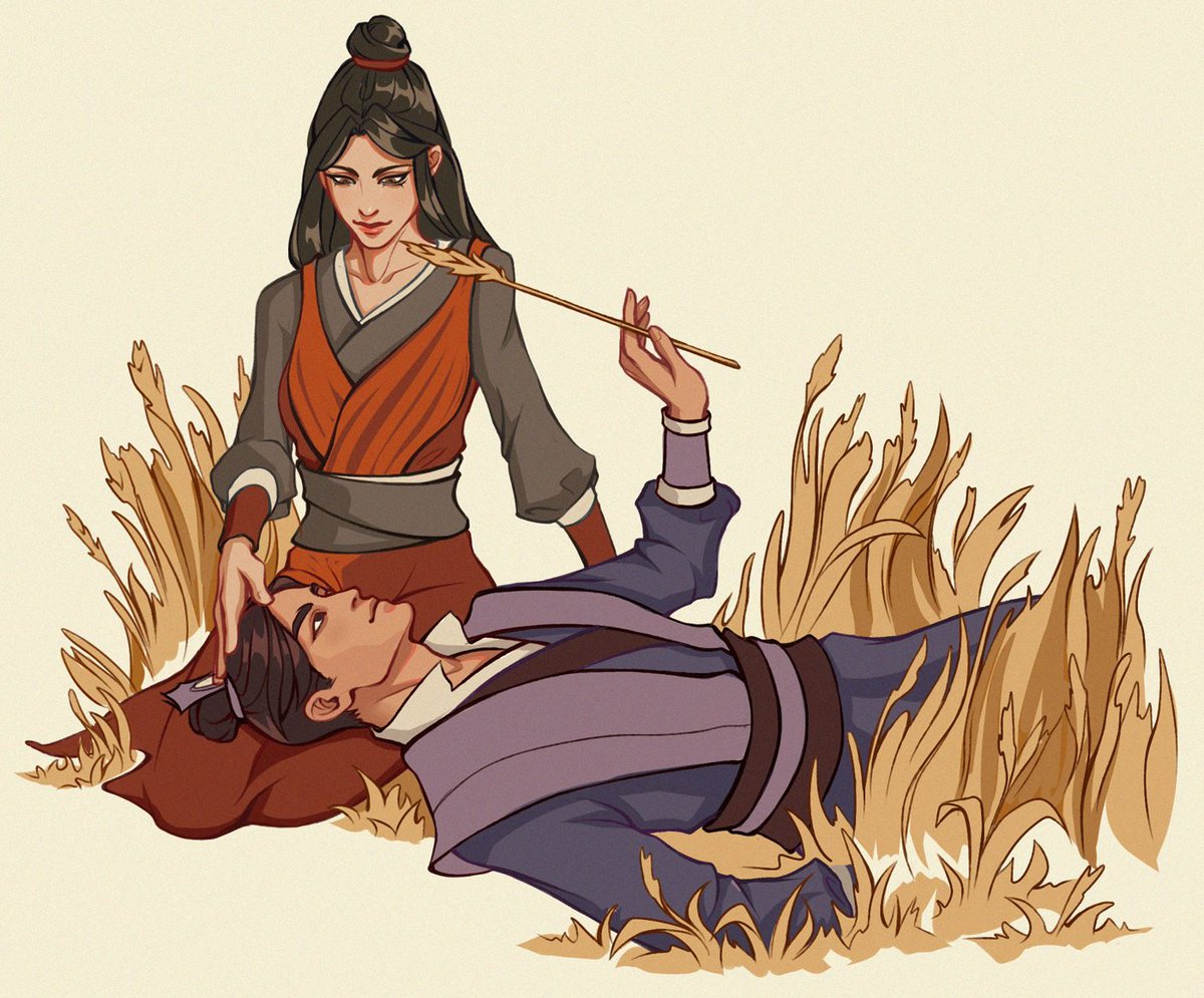 Для успокоения души я наконец села рисовать один из любимых пейрингов магистра. На этот раз не рандомная картинка, а иллюстрация к работе <a href="/Pingwina_n/">Pingwina</a>, которую я перечитываю в любой непонятной ситуации
#ChengQing #JiangCheng #WenQing #MoDaoZuShi