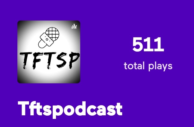 tftspodcast1's tweet photo. #500listens on our podcast 🙌 
A new milestone for us! #podcast #tftspodcast #podcasting #anchor #spotify https://t.co/3PmLmfLHqi