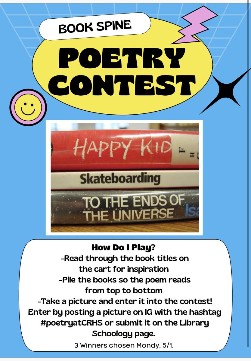 CRHS Library tweet media