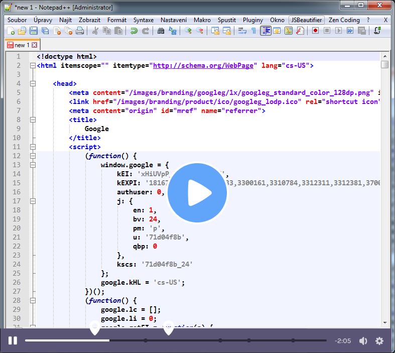 scrimba's tweet image. We're thrilled to announce the new Scrimba player 🤩
The previous version was based on Monaco editor which is the same editor that powers @Code
That was a bit mainstream for us so we have decided to go back to our Notepad++ roots: