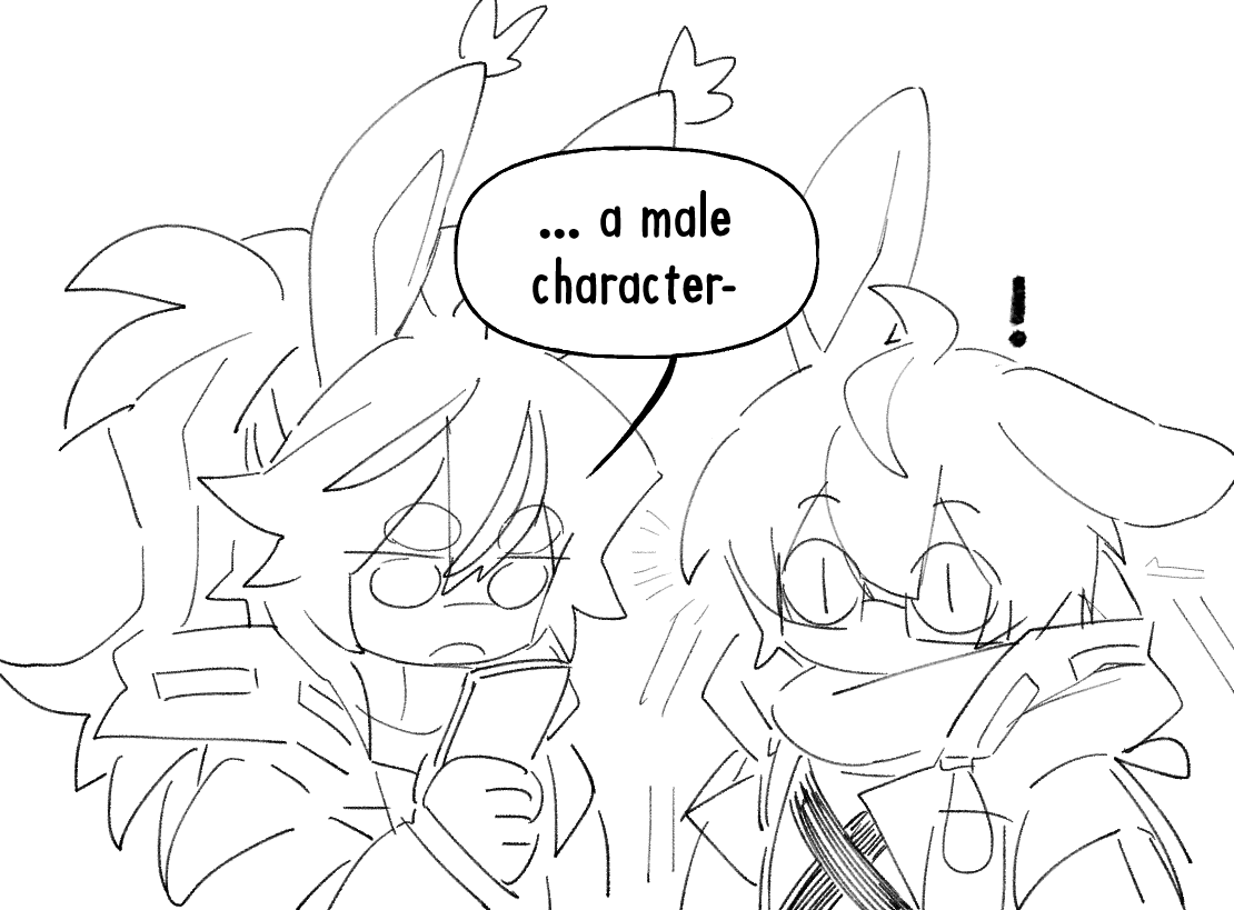this may or may not have happened irl (thank u for drawin him either way mami ilu kiss mwah) https://t.co/bpLkVYGlDb