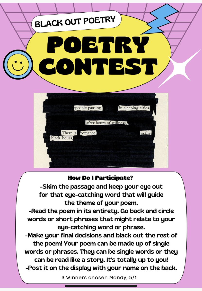 CRHS Library tweet media