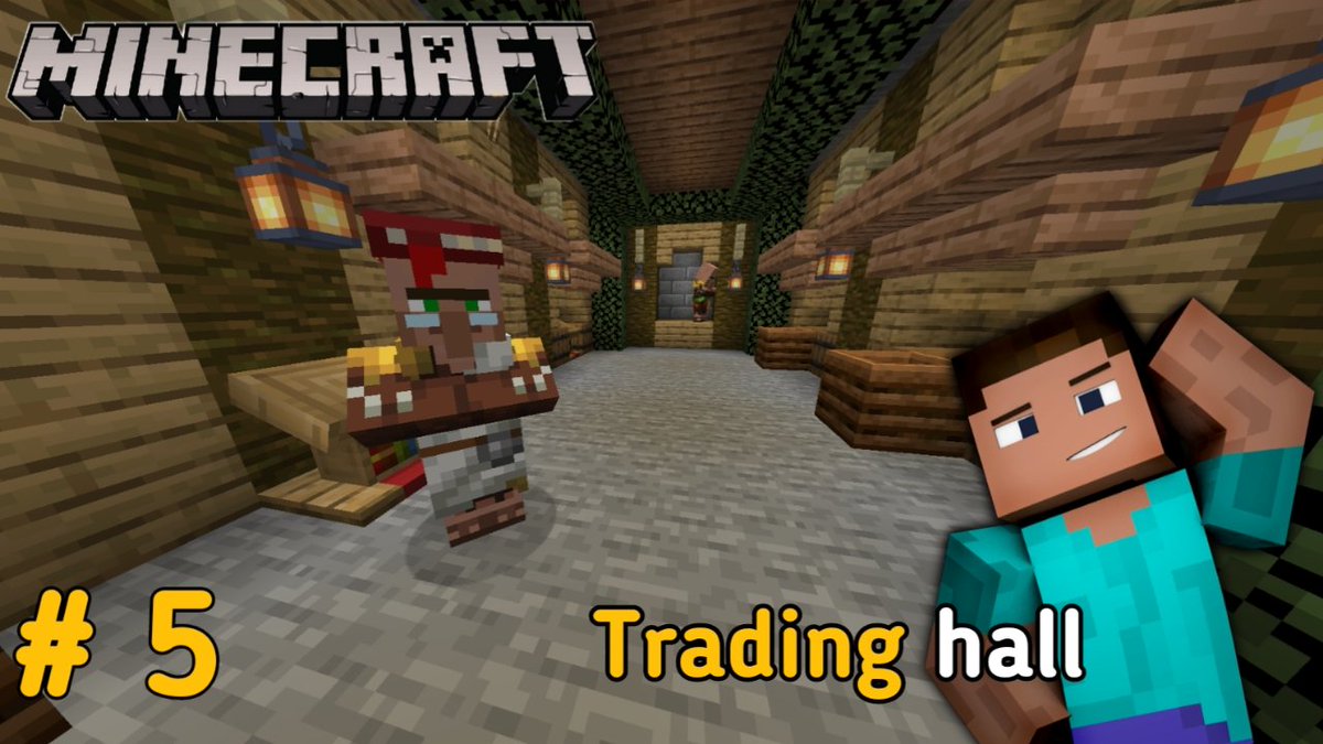 LaviMinecraft's tweet photo. Trading Hall Minecraft | Minecraft #5 | #minecraft
#MinecraftServer #Minecraftbuilds #MinecraftNSFW 
must watch this video and if you like this video then subscribe.
👇 click the link
https://t.co/MUCjjAjC8T https://t.co/rJ9v2bfKEt