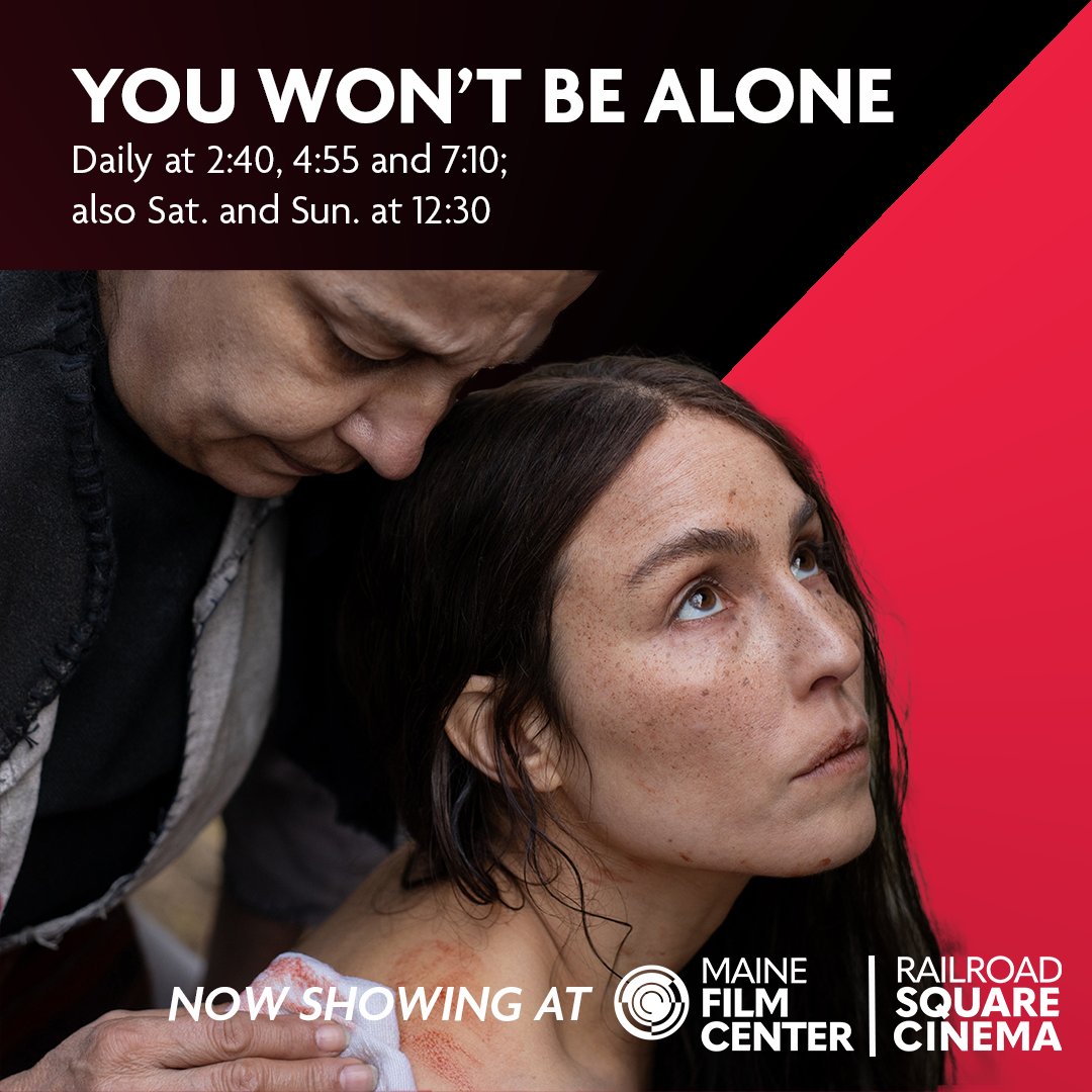 mainefilmcenter's tweet photo. See what's playing this week (Apr 1-7) at Railroad Square!

🤟 CODA
🌹 THE GODFATHER
🧙‍♀️ YOU WON'T BE ALONE
🌨️ INFINITE STORM
🎨 MAYA LIN: A STRONG CLEAR VISION (1 show on 4/2)

#SeeYouAtTheSquare
https://t.co/MFMNTfQOcF https://t.co/mF3UZUDZRO