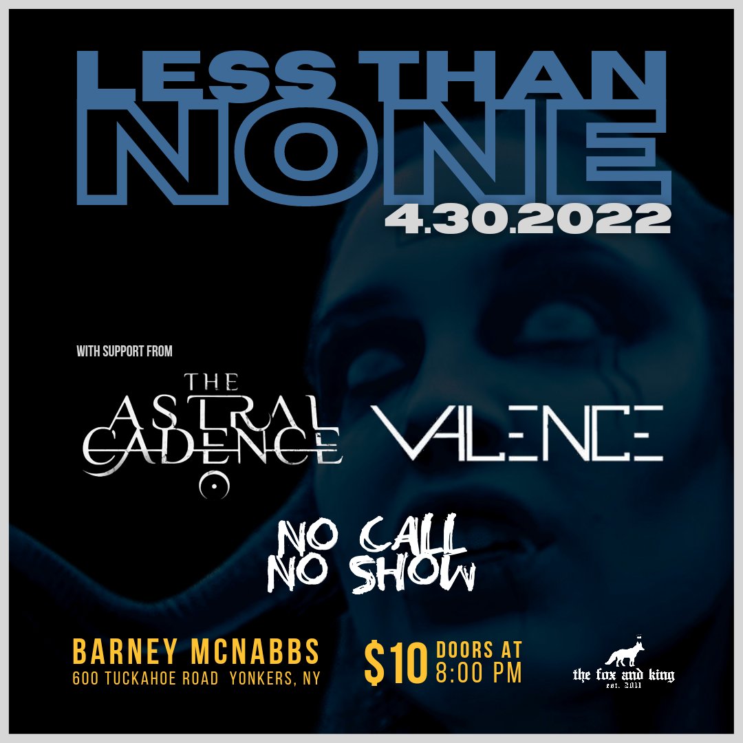 TFAKproductions's tweet image. 🚨 TFAK is returning to Yonkers, NY, with a POWERFUL line-up of melodic metalcore from The Bronx &amp;amp; NYC!

Join the movement April 30th, 8PM!

#linkinbio #thefoxandking #localmusic