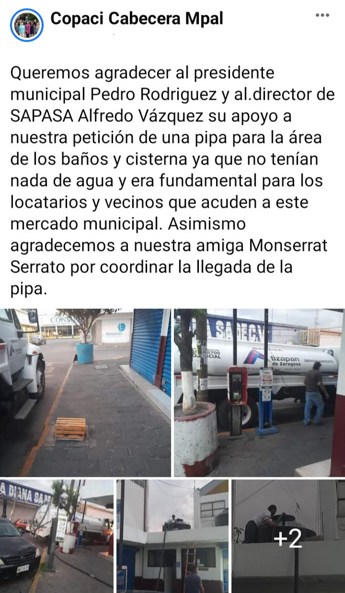 AtizapanCentro's tweet photo. #Pipas
#Seguimos Trabajando por el Bien Común https://t.co/VvhmOmFdiZ