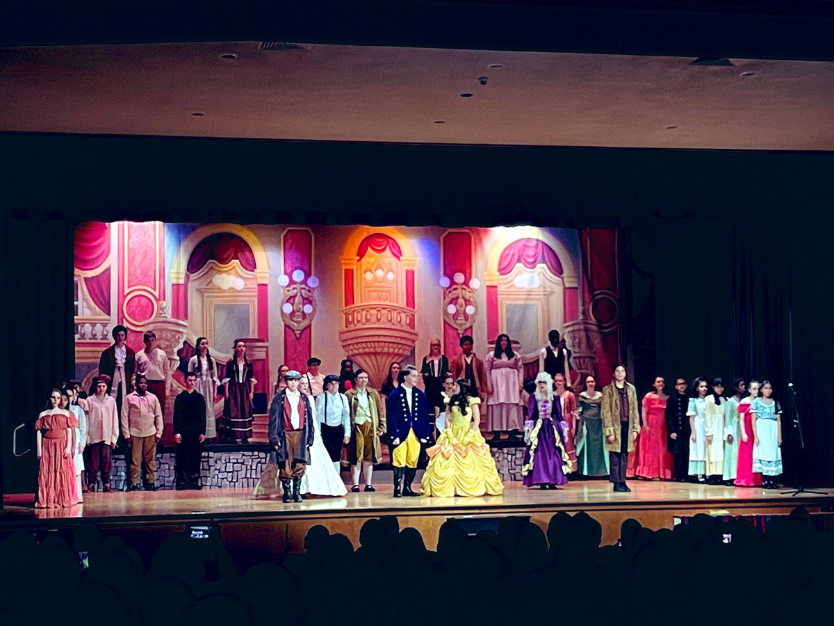 The cast and crew of <a href="/Brackmandrama/">BulldogTheatre</a> Beauty and The Beast absolutely crushed it on opening night! So proud of everyone! Bravo! 🌹 🎭