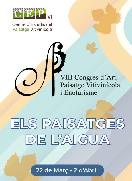 PerePons11's tweet photo. En aquesta nova edició, el #CEPVI organitza el Congrés entorn de l’aigua i la seva relació amb el paisatge vitivinícola, és un aquest context que té cabuda el Projecte Vies Blaves Barcelona i expliquem en què consisteix #ViesBlavesDiba https://t.co/NC1D74dxpW