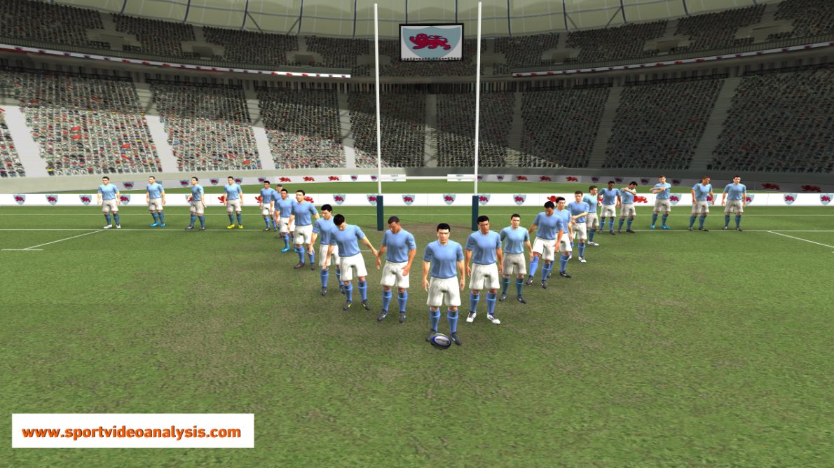 SportVAnalysis's tweet photo. Great to be supporting @CURUFC 🦁🏉 &amp; Head Coach @JamesShanahan4 with a 3D Virtual Playbook using @Tactic_EN by @RTSoftware 

Good luck to everyone with the varsity game against @OURFCblues #Varsity https://t.co/hvrZJLkWel