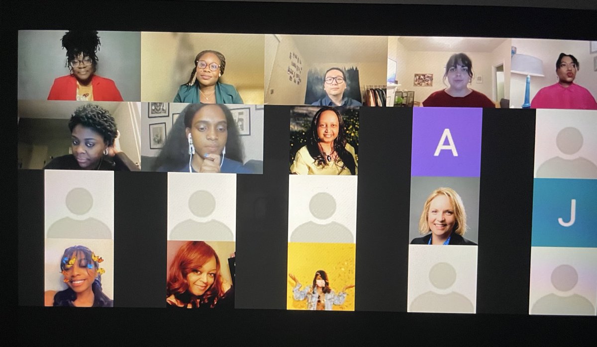 BisolaDuyile's tweet photo. The VCU CSI counseling career panel was a huge success! Thanks to our amazing panelists @msecrane @AmberBianka @PsycYourMind. We had really great discussions about their journey into counseling, licensure, getting a job, private practice and work/life balance! @vcusoe @VCUCSI https://t.co/mumzM6Uc1n
