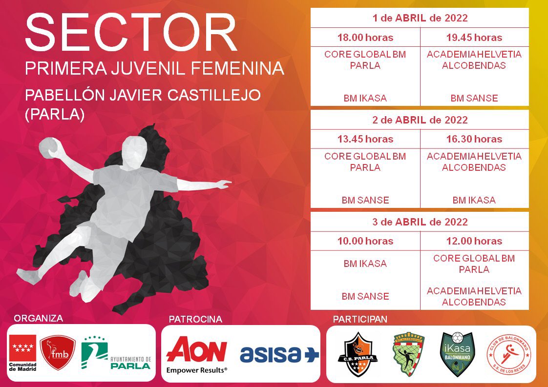fedmadridbm's tweet photo. 🏆 FASE FINAL JUVENIL FEMENINA | 

En 30 minutos arranca el primer encuentro en @CBParla 

Puedes seguir todos los partidos en nuestro Youtube👇con @ATVspain 

18:00 📺  https://t.co/OYiFkCaO9G

19:45 📺 https://t.co/GZpqqfsrUW https://t.co/Jpq4zpTtc0