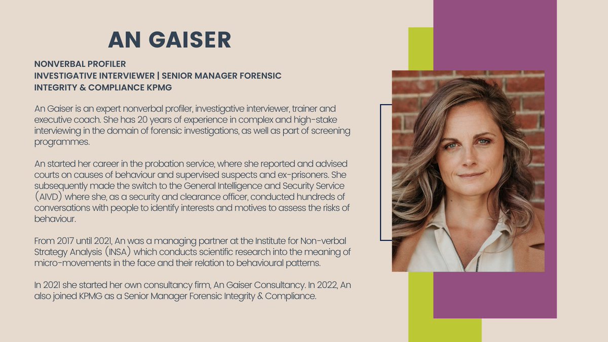 BehAnalysis2025's tweet photo. Meet Our Speakers! 
@an_gaiser
.
For more info and registration...
https://t.co/nfYFPe1mJi
.
#behavioranalysis #securitymanagement #angaiser https://t.co/nICWl0dpq7