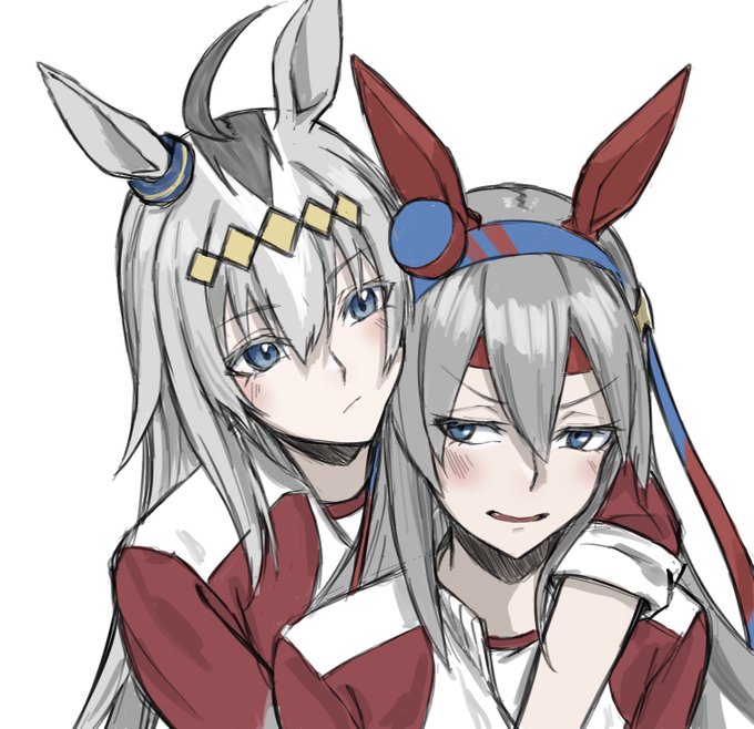 オグリキャップ(ウマ娘) ,タマモクロス(ウマ娘) 「」|ROKAのイラスト