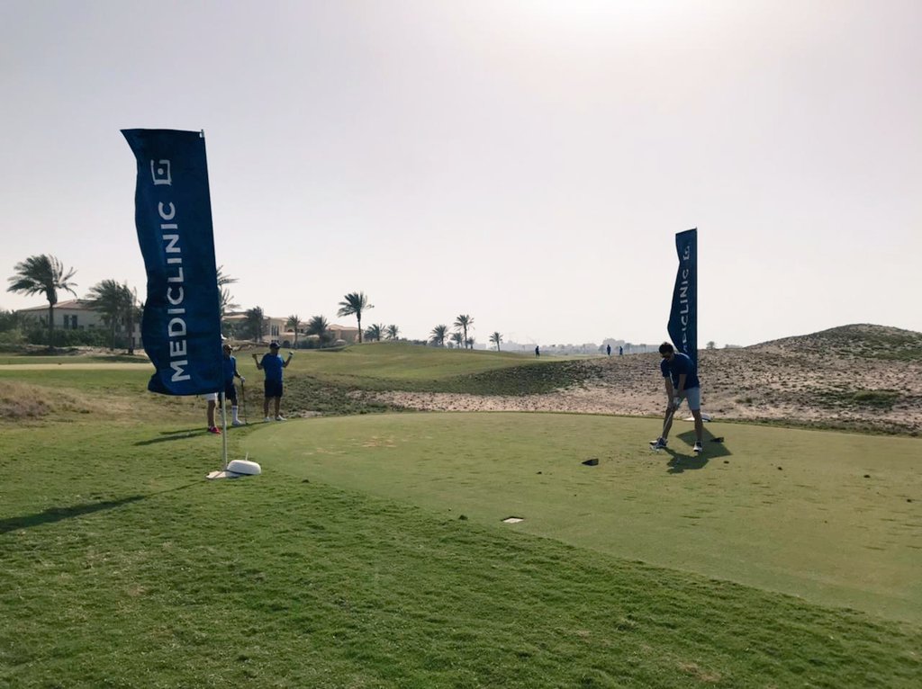 BCCAUH's tweet photo. Our BCC AD players enjoyed more on course events sponsored by @SPB_Global @MediclinicME #CompassProjectConsulting @SaadiyatBeachGC #BCCADGolfDay https://t.co/PGtkzd3Ubd