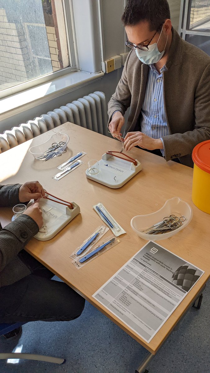 Providing the theory of surgical cardiac pacing with invaluable hands-on practice in a simulated environment. <a href="/drandyhogarth/">Andrew James Hogarth</a> for <a href="/cardiorespLTHT/">Cardio-Respiratory - LTHT</a> in collaboration with <a href="/AbbottCardio/">Abbott Cardiovascular</a>