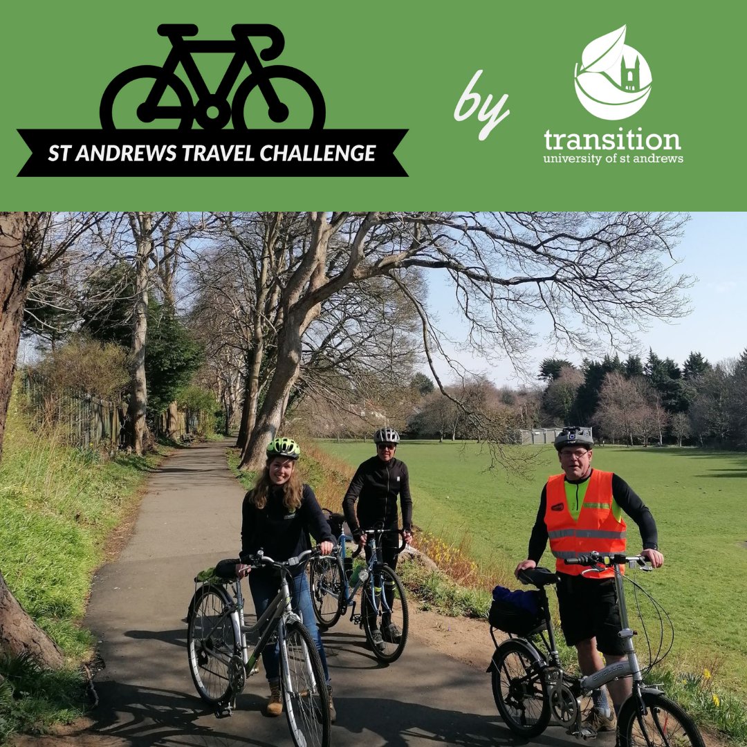 TransitionUStA's tweet photo. Today is the last day to sign up to the Ride to Net Zero Competition and be in with a chance of winning a fitbit and other prizes! 

Head to St Andrews Travel Challenge https://t.co/IyIhWo0UQ0 to enter your miles from this week🚴‍♀️ https://t.co/wpNG3Gcmtz
