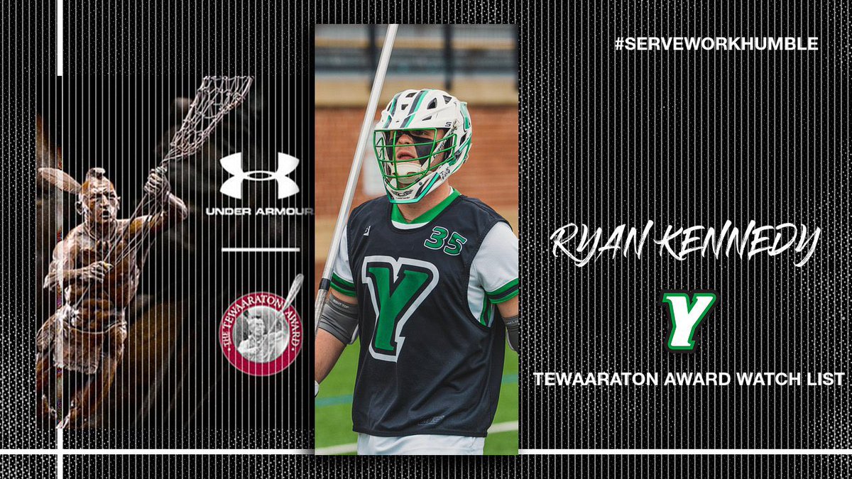 Defender Ryan Kennedy has been added to the Tewaaraton Trophy Watch List. The reigning D3 Defensemen of The Year has been a menace all season!