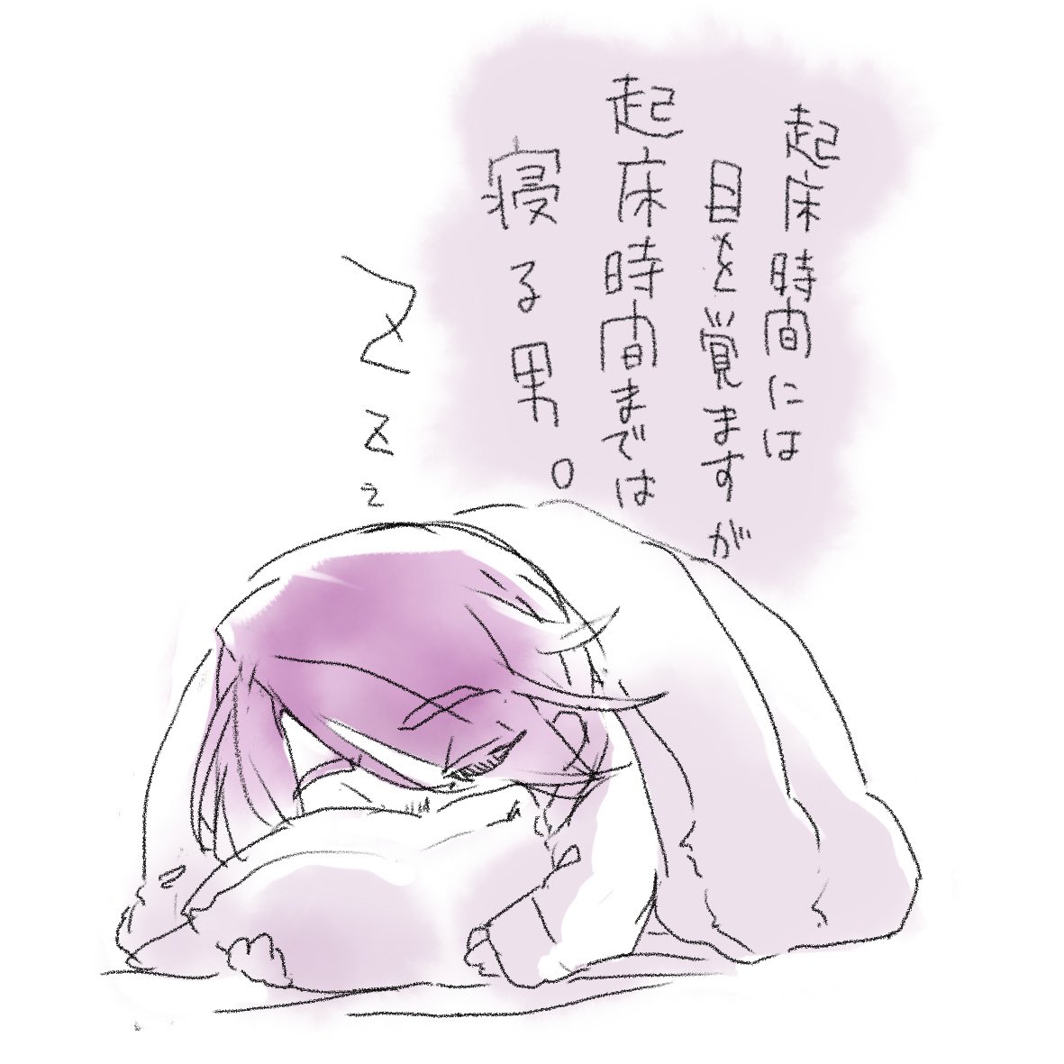 起床時間=起床しないといけない時刻に体を起こせるように設定された時間 