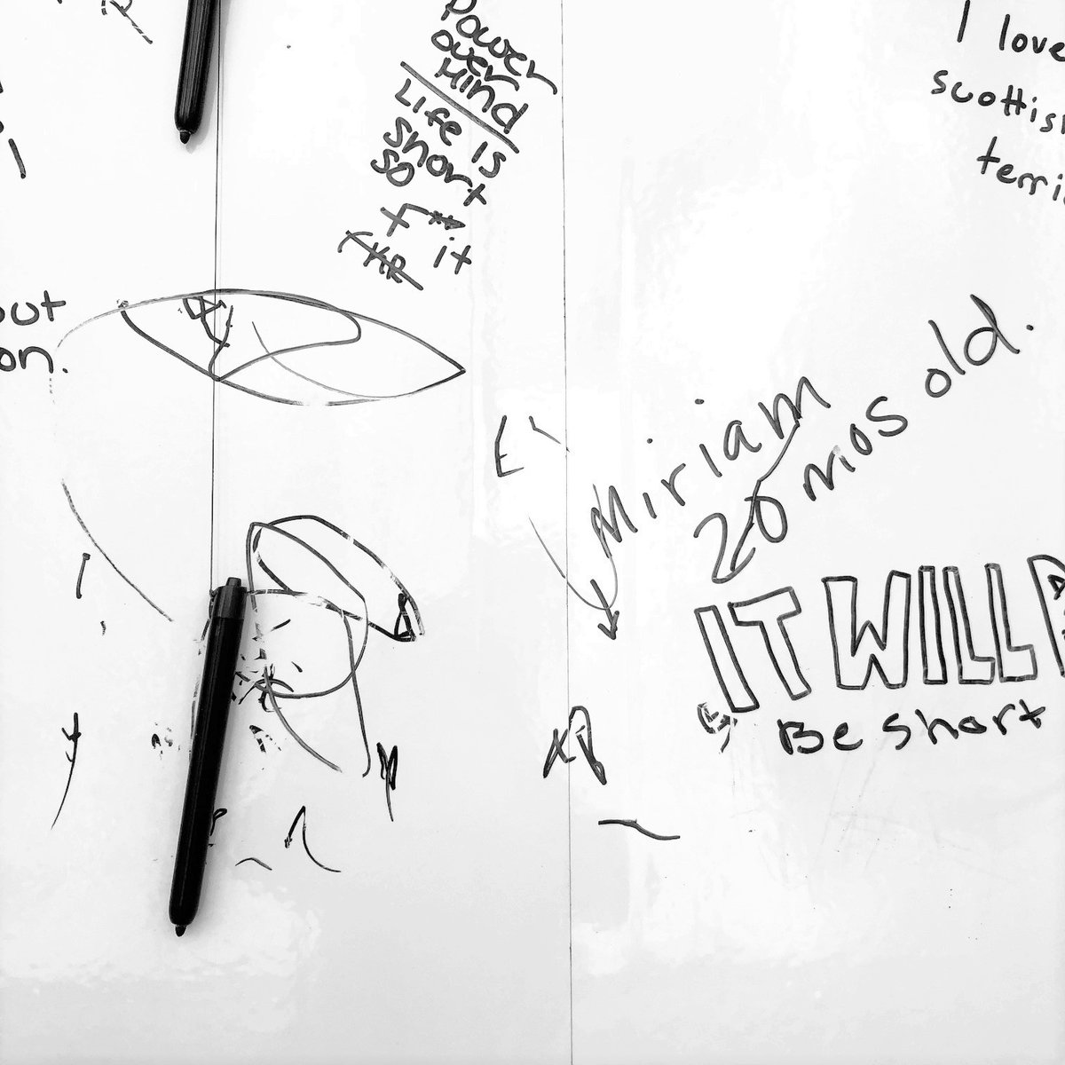 gardnermuseum's tweet photo. Art inspires all! During a trip to #BeingMuholi, Miriam, unable to spell, shared her thoughts on the response wall. Thanks to mom (Insta @ victoria_mcbos) for capturing the moment, and thank you Miriam for reminding us there are endless ways to express yourself and #simplybe ! https://t.co/ftESANJ2P4